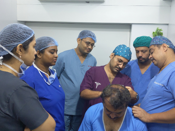 Hair transplant services near Adajan and Pal Surat