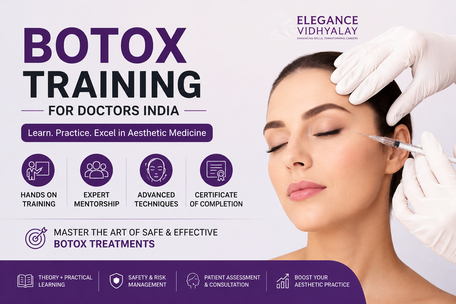 Botox Training for Doctors India, Build Advanced Aesthetic Skills with Confidence