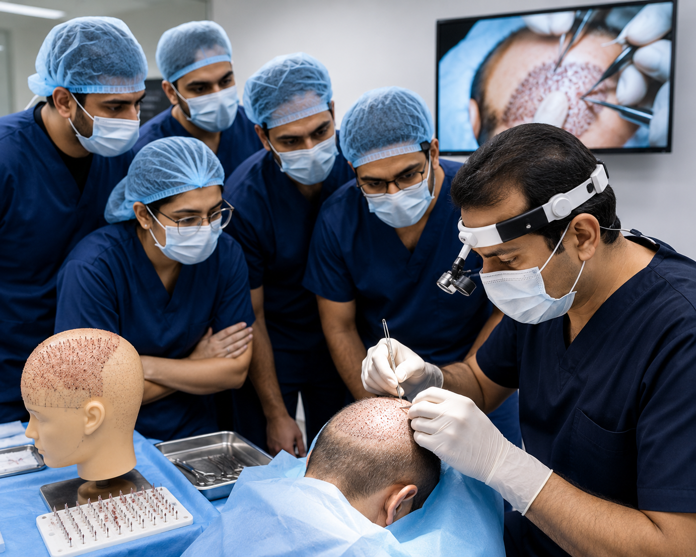 Best Hair Transplant Training Workshop in Surat: Hands-On Learning for Doctors