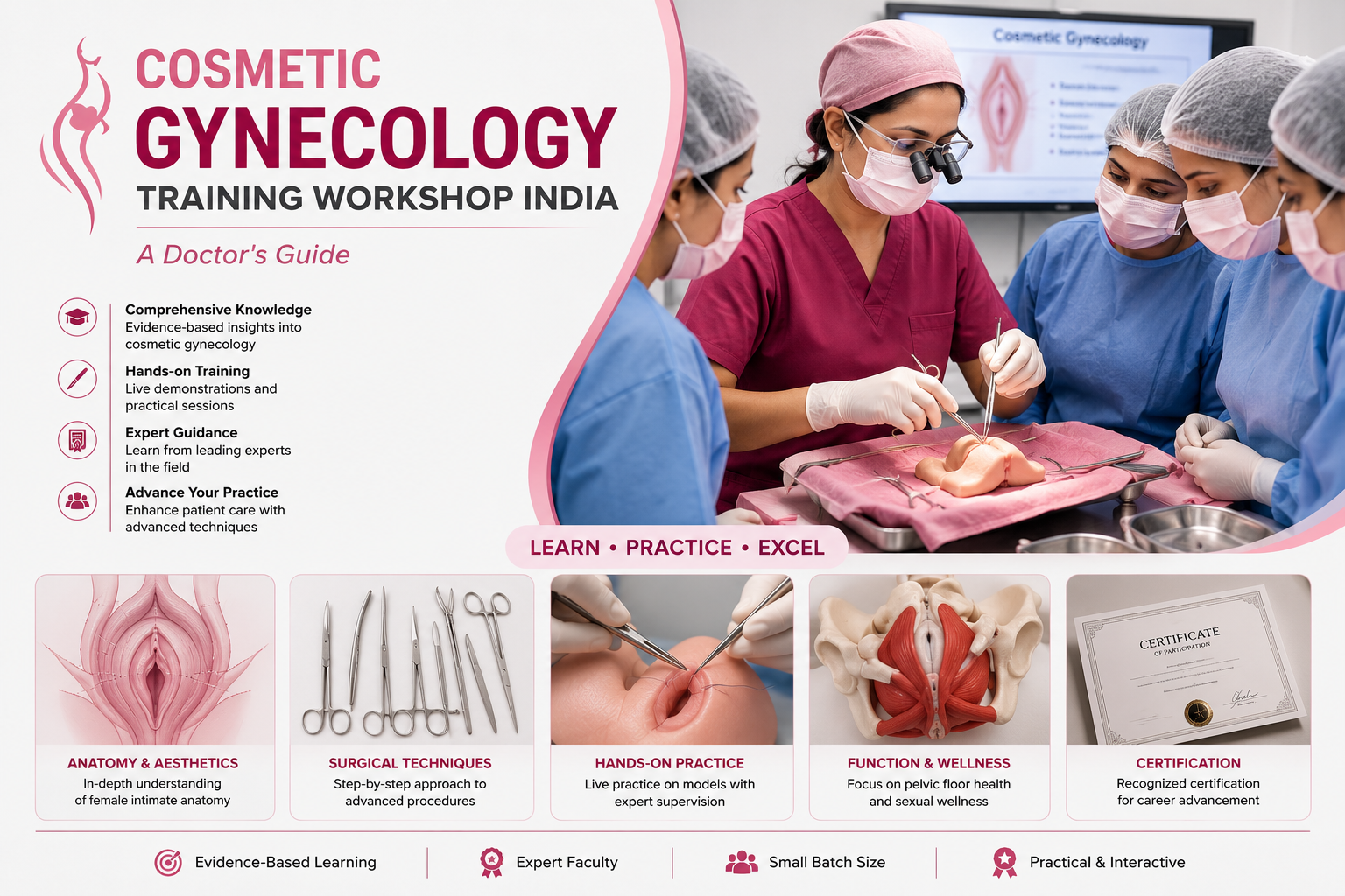 Cosmetic Gynecology Training Workshop India: A Doctor’s Guide