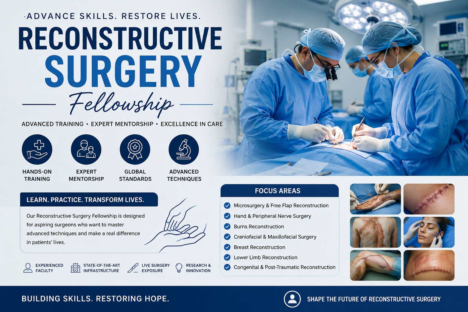 6 Month Reconstructive Surgery Fellowship India: Full Guide