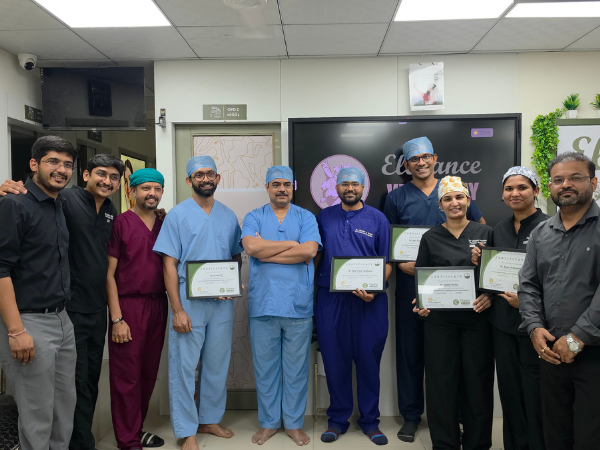 elegance-vidhyalay-hands-on-workshop-medical-team-photo
