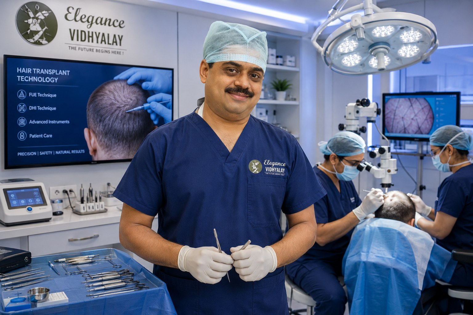 How to Start a Career as a Hair Transplant OT Technician in India?