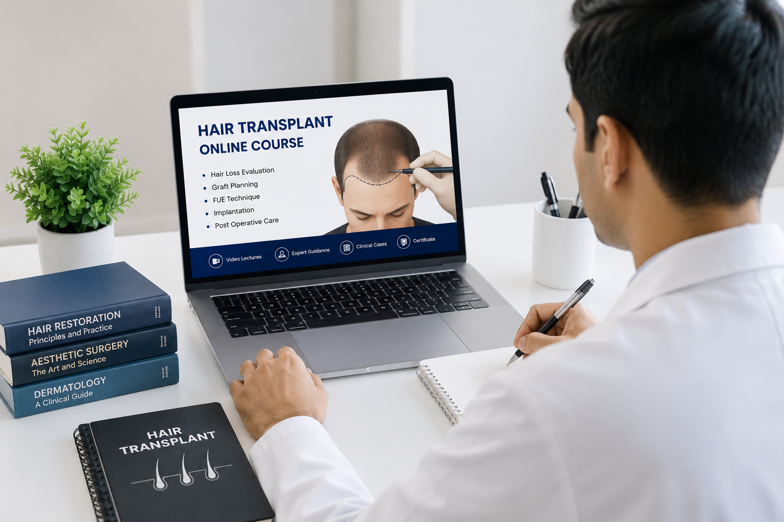 Can Doctors Really Learn Hair Transplantation Online in India?
