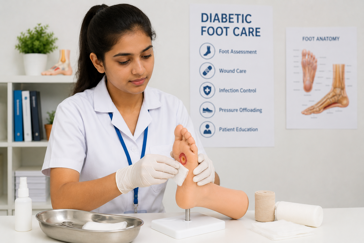 How Can You Start a Career as a Diabetic Foot Technician After 10th or 12th?